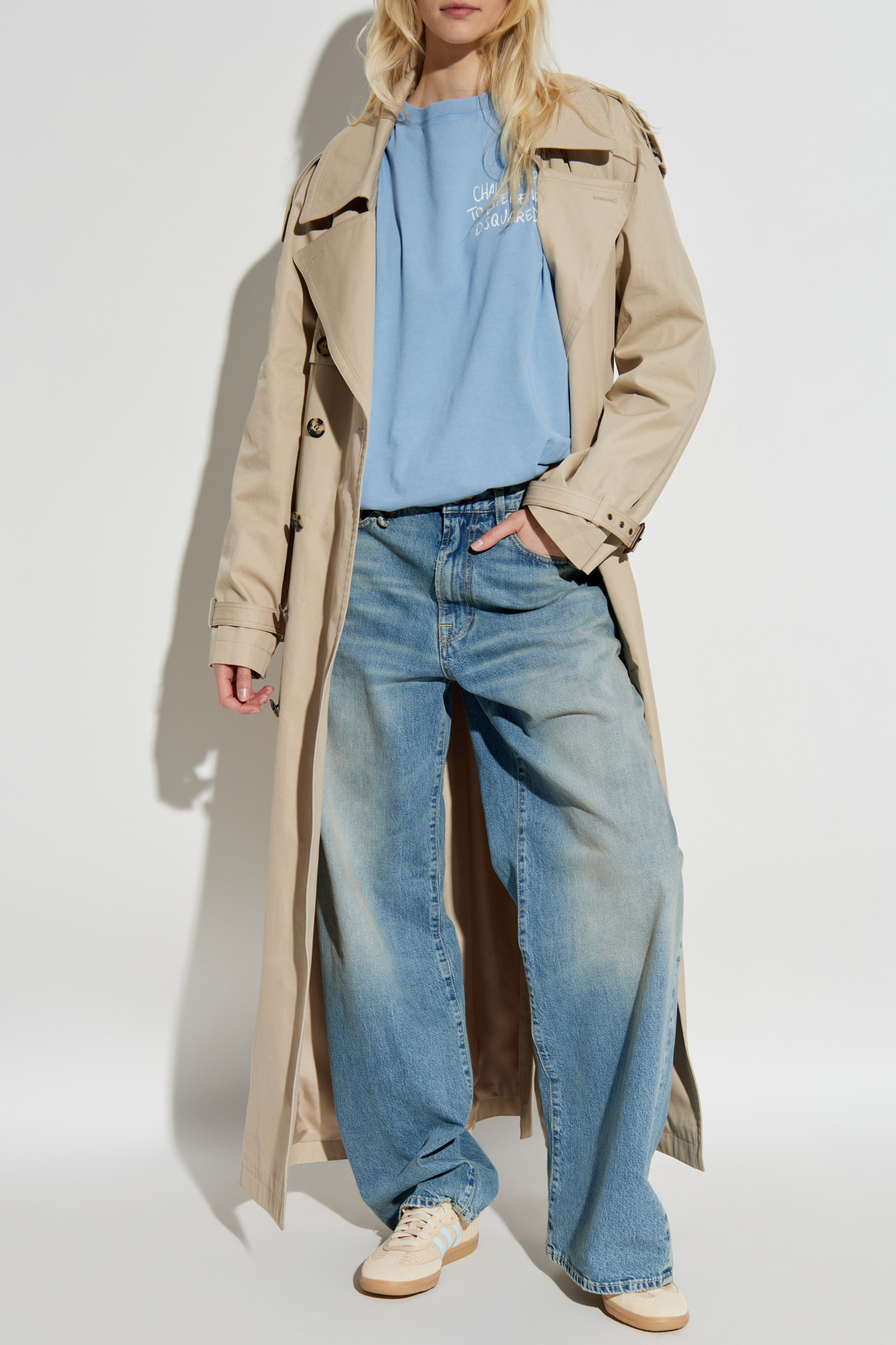 Blue T-shirt with print Dsquared2 - Vitkac KR